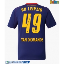 Maglie da calcio RB Leipzig Yan Diomande #49 Seconda Maglia 2025-26 Manica Corta
